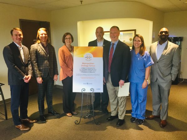 UroLift COE Ceremony for Dr. Walsh